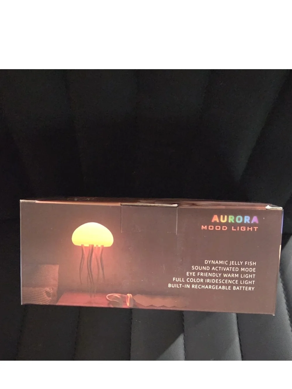 Jellyfish Mood Light – Rechargeable RGB LED Night Light with Sound Activation